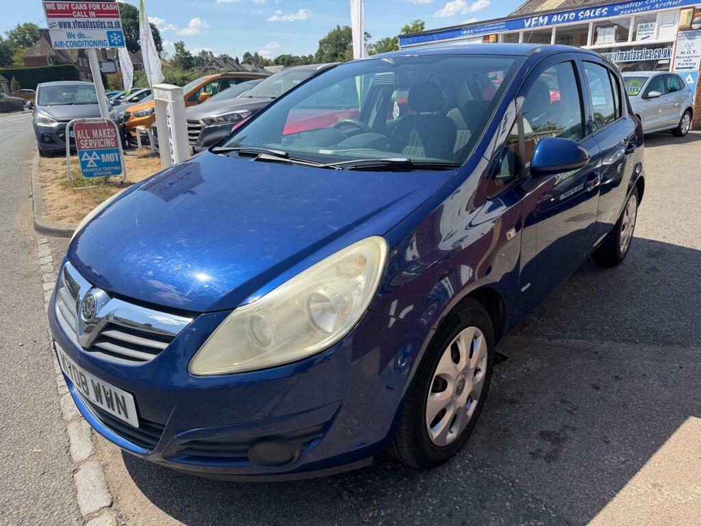 Vauxhall Corsa 1.4I 16V Club KY08WWN Blue #5