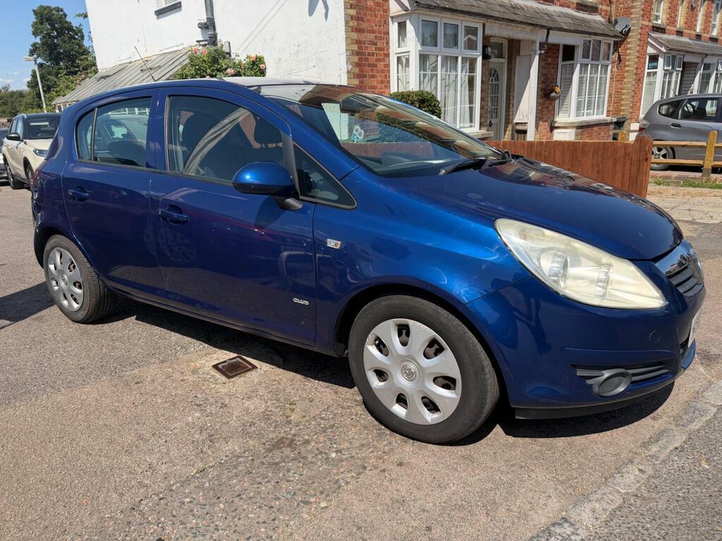 Vauxhall Corsa 1.4I 16V Club KY08WWN Blue