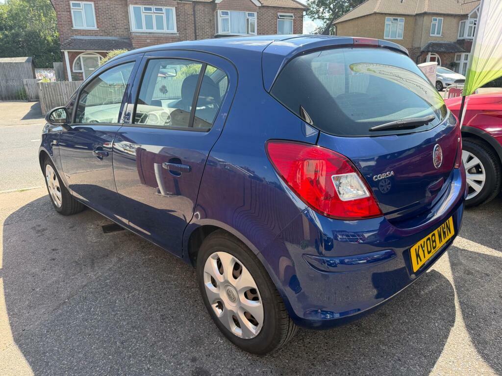 Vauxhall Corsa 1.4I 16V Club KY08WWN Blue #4