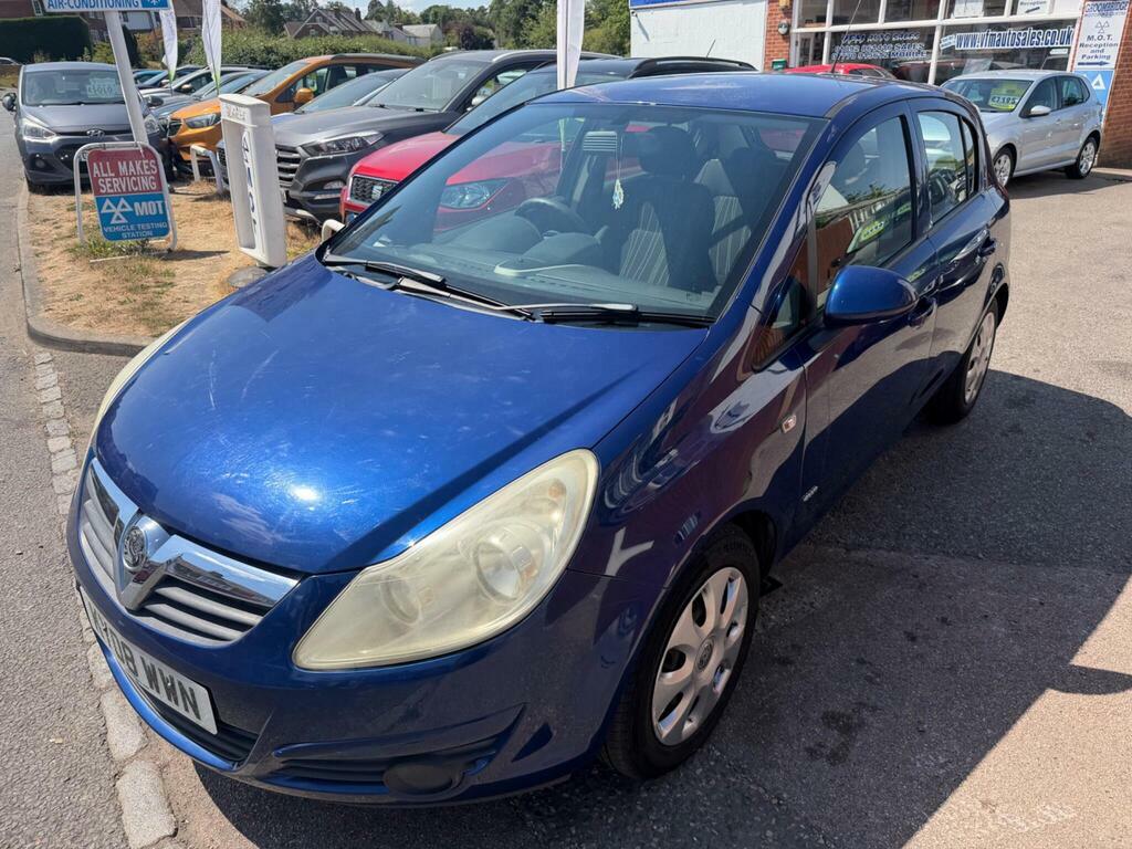 Vauxhall Corsa 1.4I 16V Club KY08WWN Blue #6