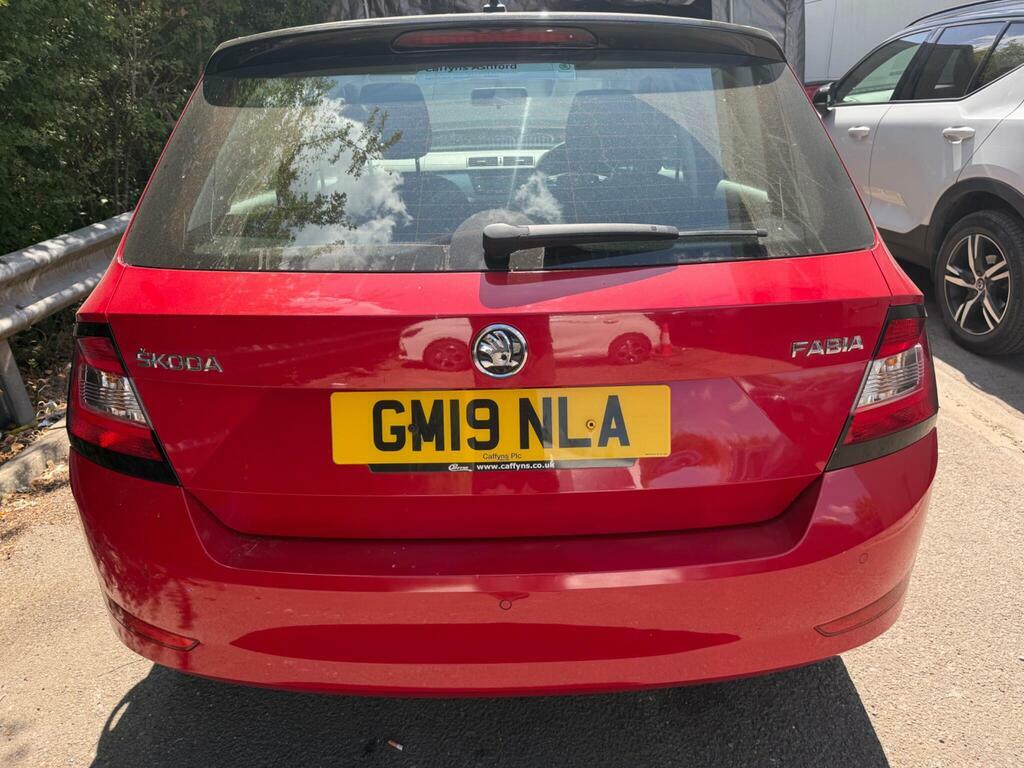 Skoda Fabia 1.0 Se Euro 6 Ss White #8