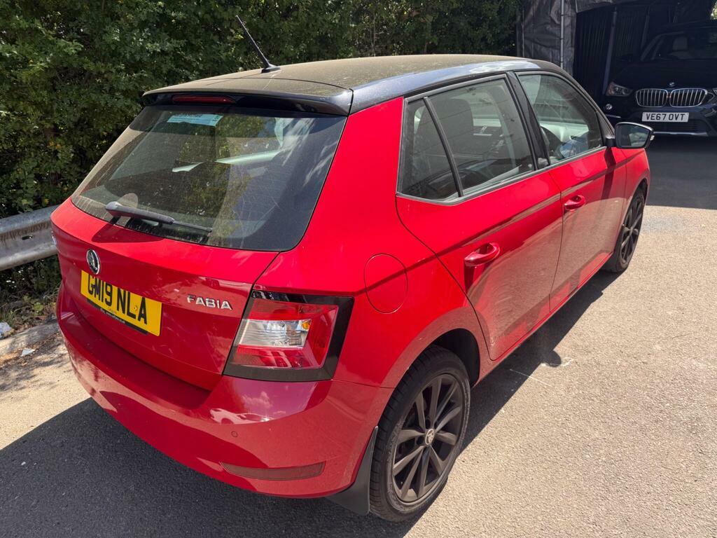 Skoda Fabia 1.0 Se Euro 6 Ss White #10