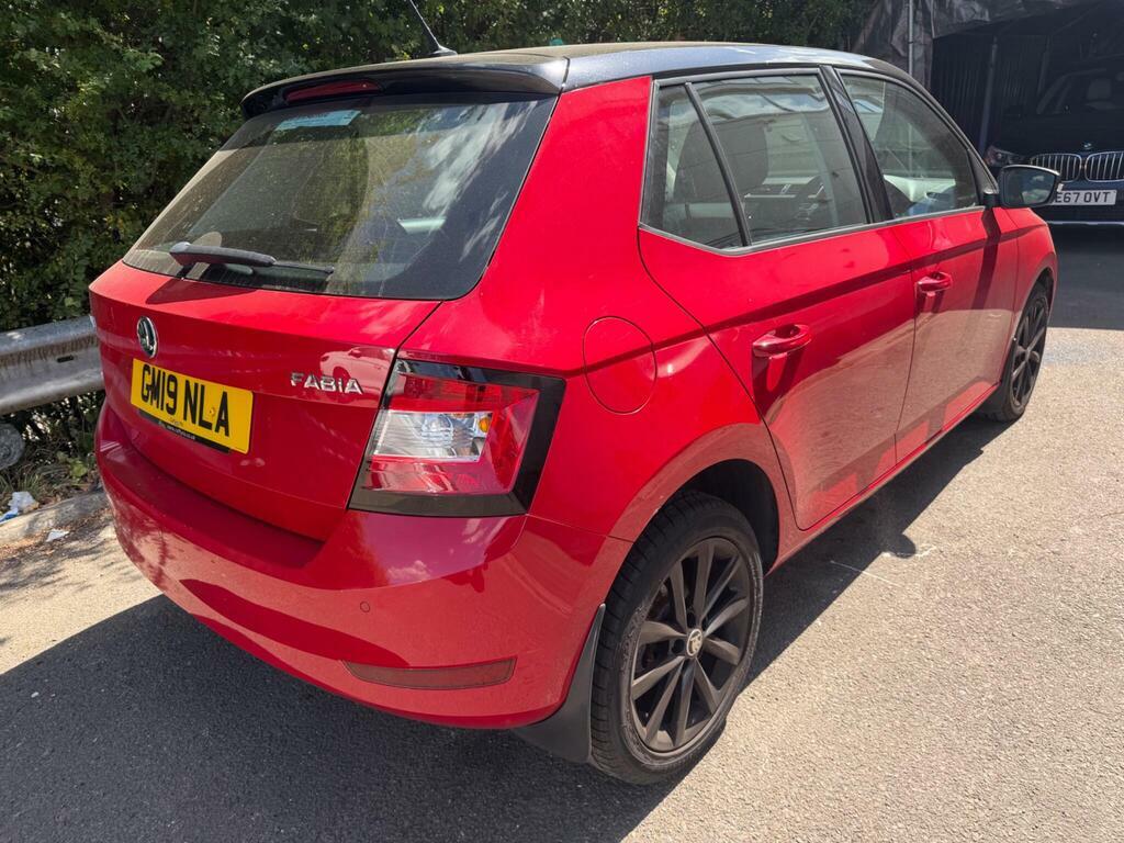 Skoda Fabia 1.0 Se Euro 6 Ss White #9