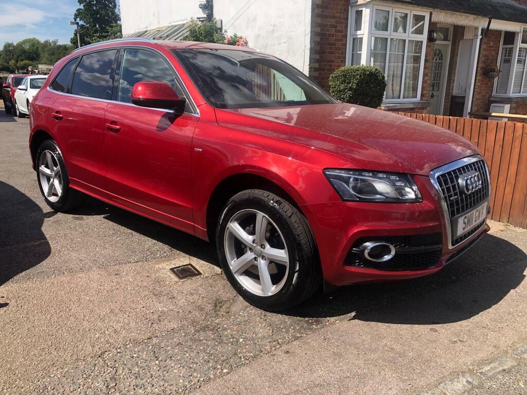 Audi Q5 2.0 Tfsi S Line S Tronic Quattro Euro 4 Red #3