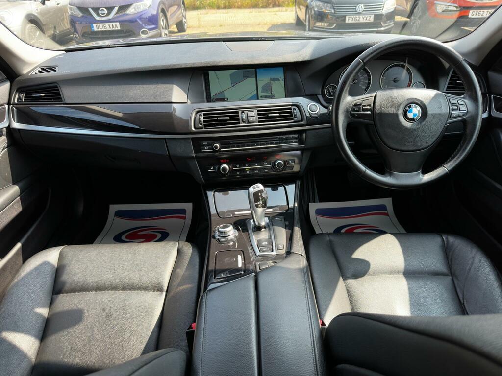 BMW 5 Series 530D M Sport Black #13