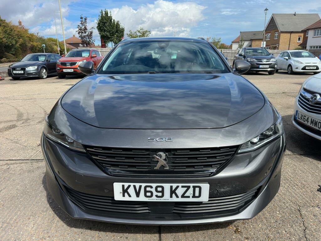 Peugeot 508 SW 1.5 Bluehdi Allure Eat Euro 6 Ss KV69KZD Grey #2