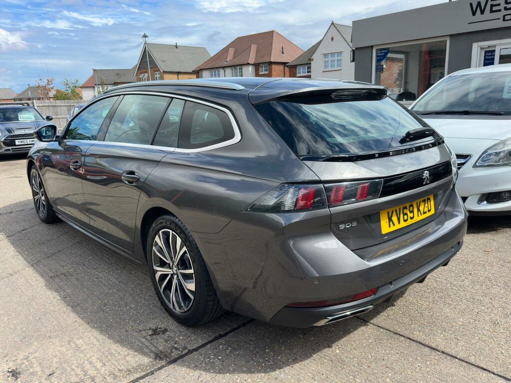 Peugeot 508 SW 1.5 Bluehdi Allure Eat Euro 6 Ss KV69KZD Grey #6