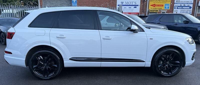 Audi Q7 3.0 Tdi V6 50 S Line Tiptronic Quattro Euro 6 Ss KP19CLE White #6