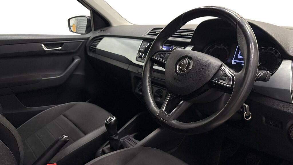 Skoda Fabia 1.0 Colour Edition Euro 6 Ss White #6