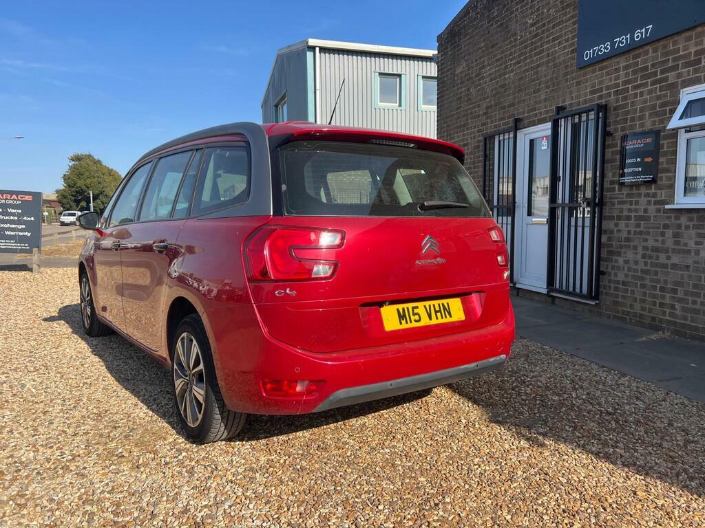 Citroen Grand C4 SpaceTourer 1.6 E-hdi Airdream Exclusive Euro 5 S S Red #4
