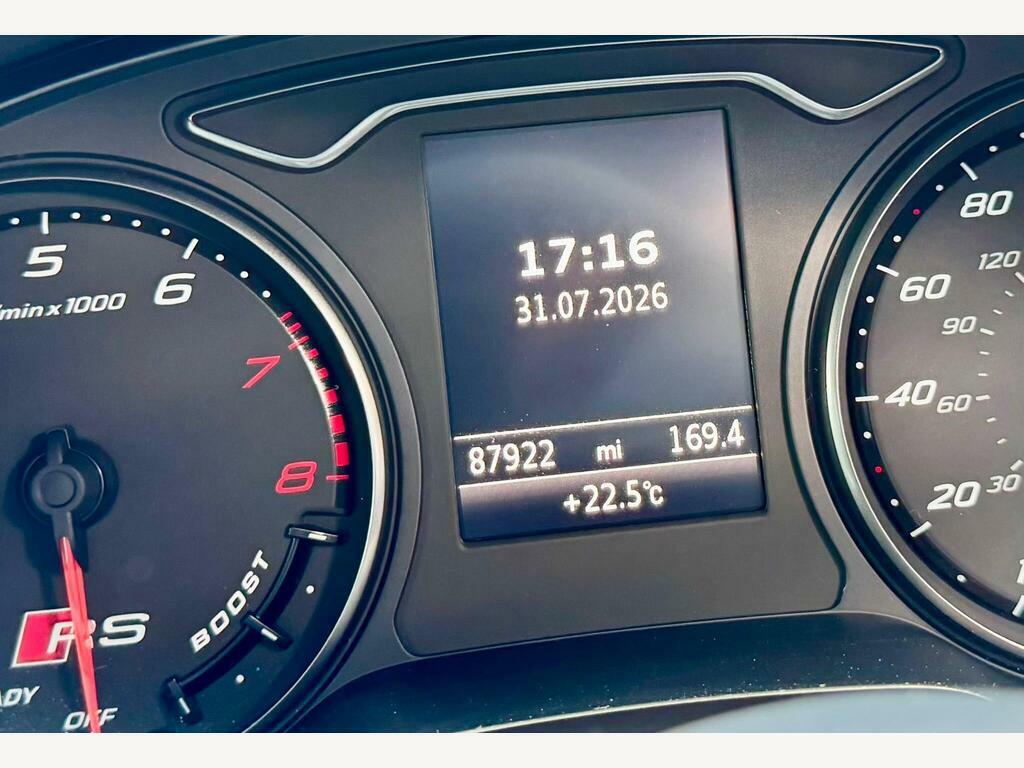 Audi RS3 2.5 Tfsi Sportback S Tronic Quattro Euro 6 Ss 5 Blue #31