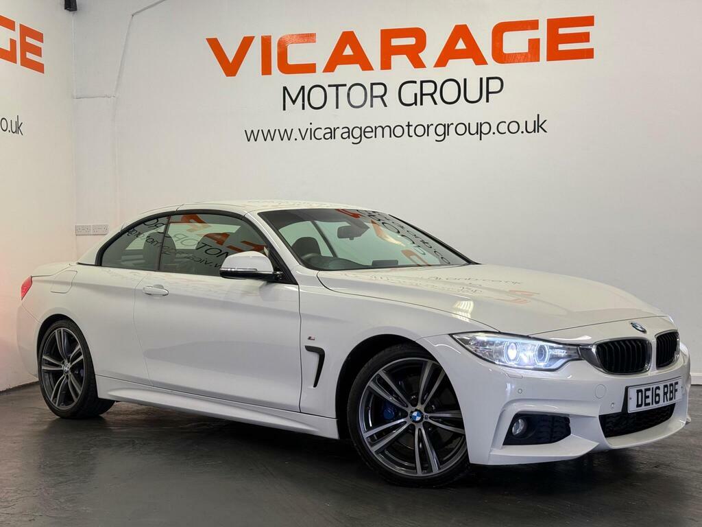 BMW 4 Series 2.0 420D M Sport Euro 6 S S White #6