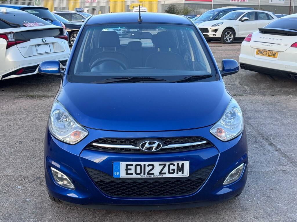Hyundai I10 Active Blue #4
