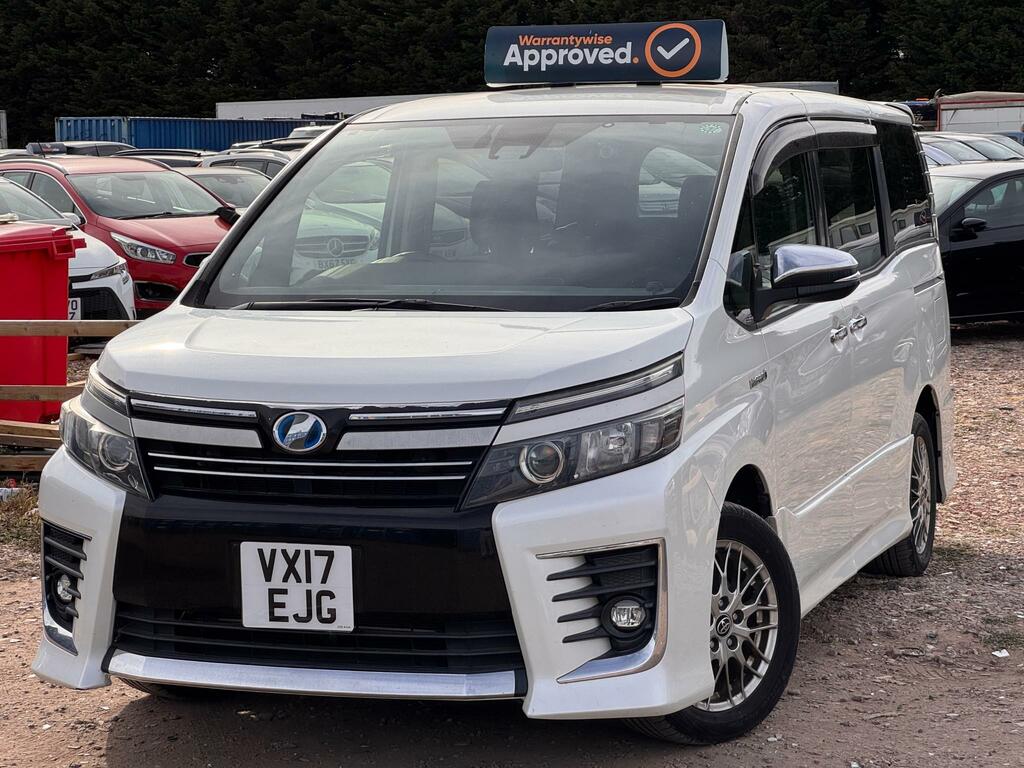 Toyota Voxy 1.8 Vvt-h Hybrid Mpv Cvt 7 Seats White #2