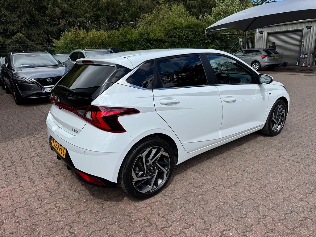 Hyundai I20 T-gdi Mhev Premium YY23FLC White #5
