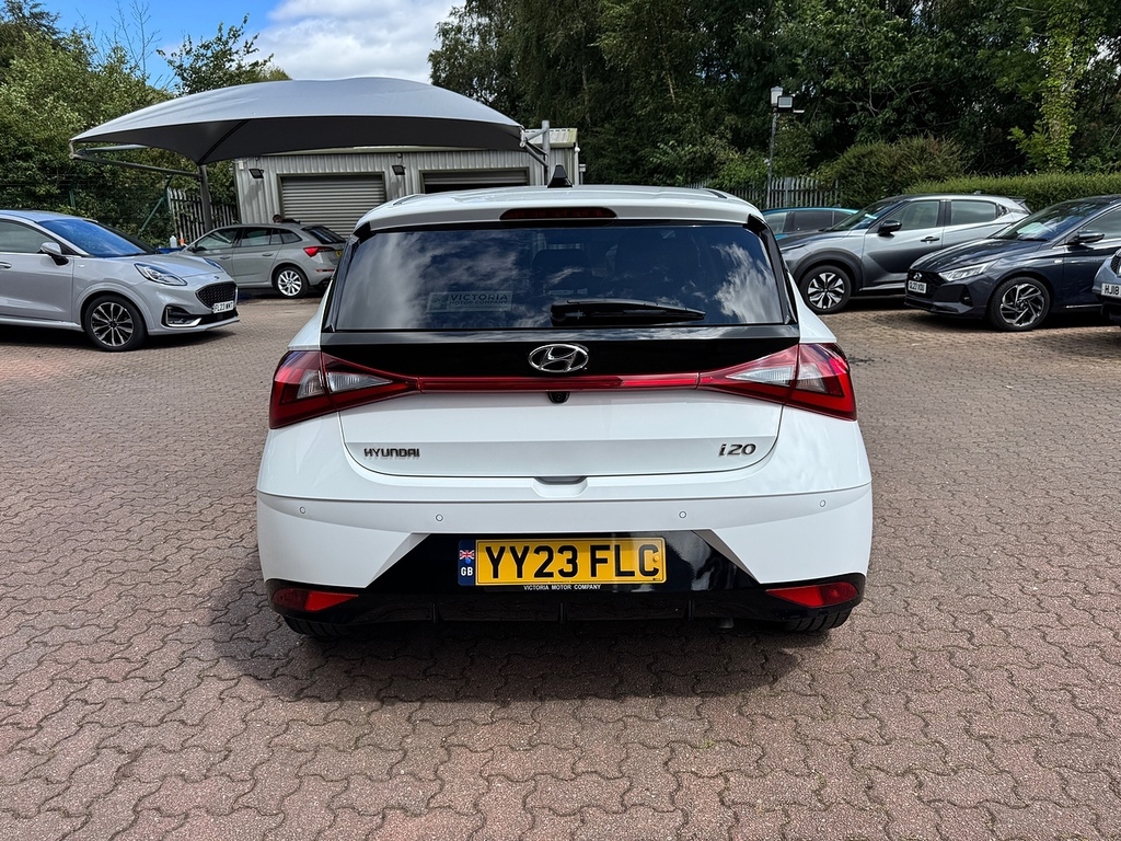 Hyundai I20 T-gdi Mhev Premium YY23FLC White #6