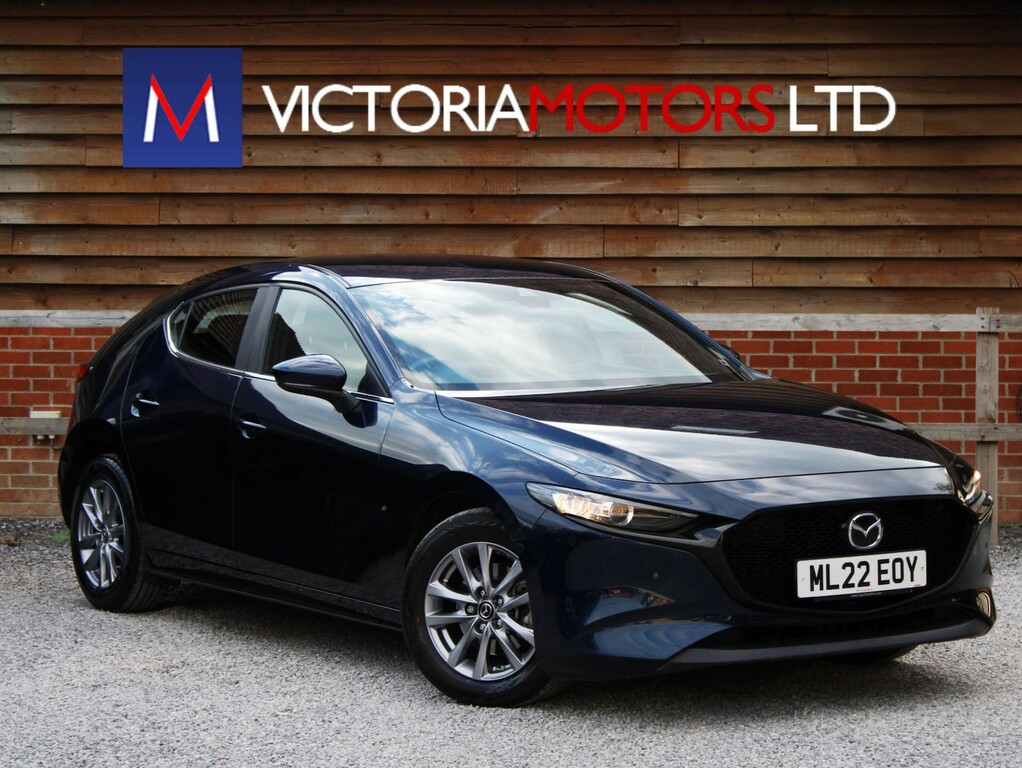Mazda 3 2.0 E-skyactiv G Mhev Se-l Lux Hatchback Petro Blue