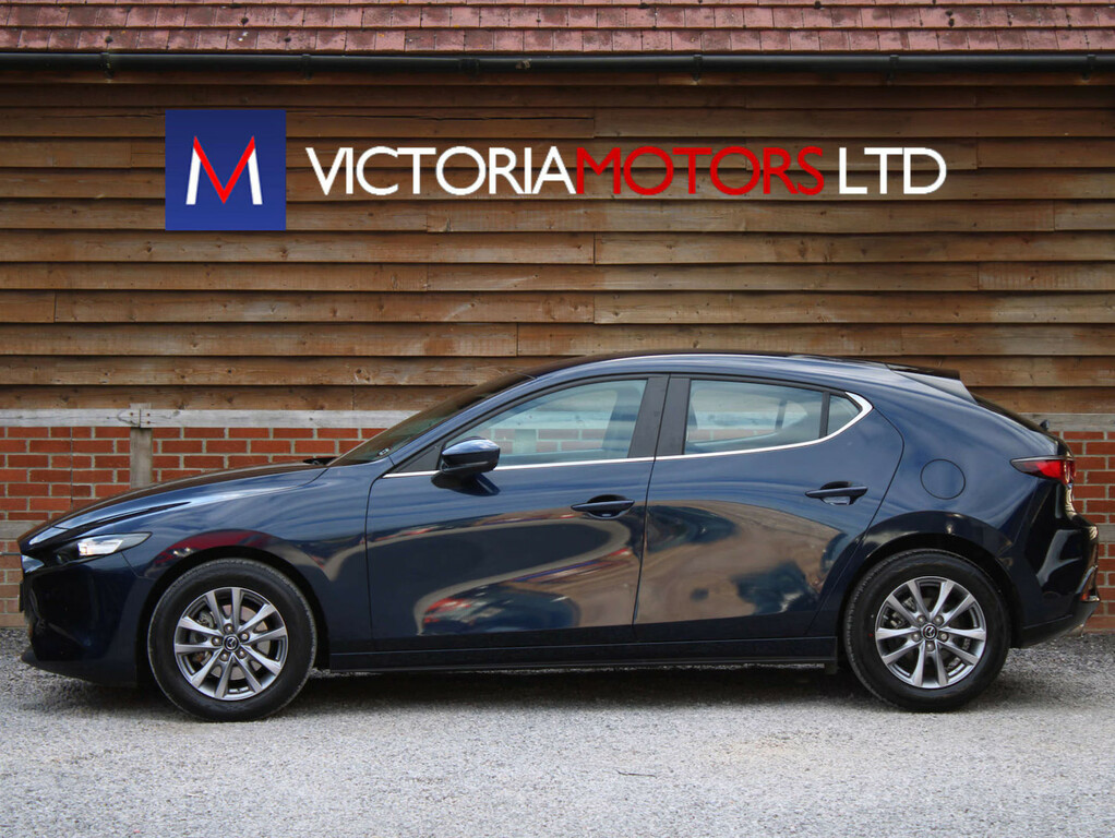 Mazda 3 2.0 E-skyactiv G Mhev Se-l Lux Hatchback Petro Blue #2