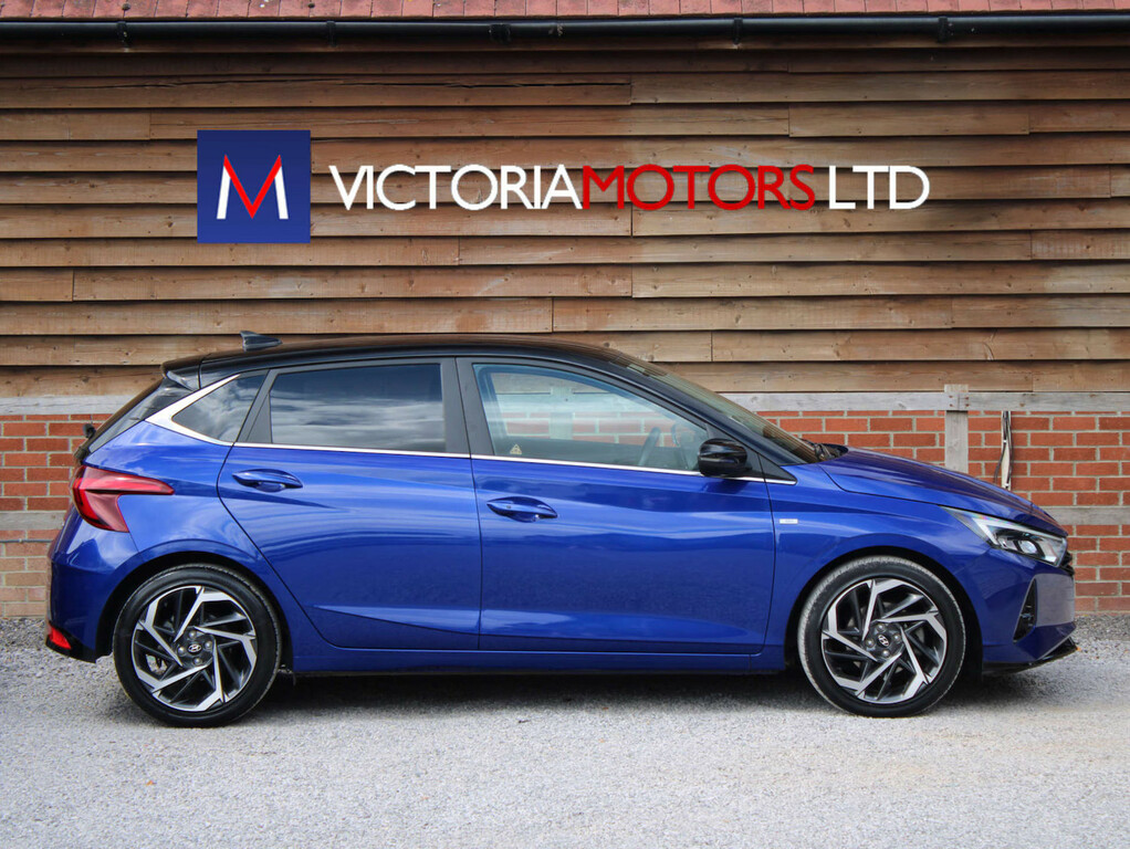 Hyundai I20 1.0T Gdi 48V Mhd Ultimate Dct Hatchback Blue #3