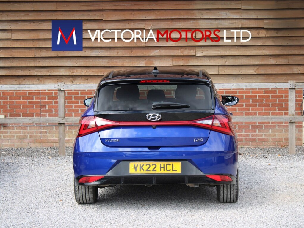 Hyundai I20 1.0T Gdi 48V Mhd Ultimate Dct Hatchback Blue #4