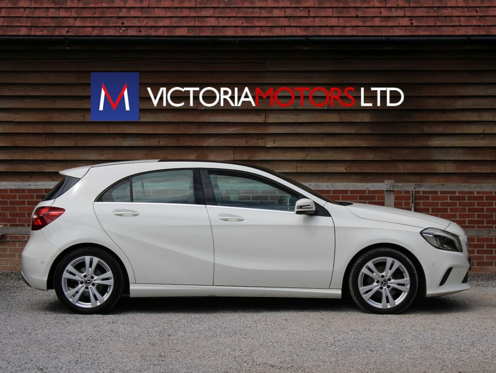 Mercedes-Benz A Class A200d Sport Premium Plus Hatchback Manu White #2