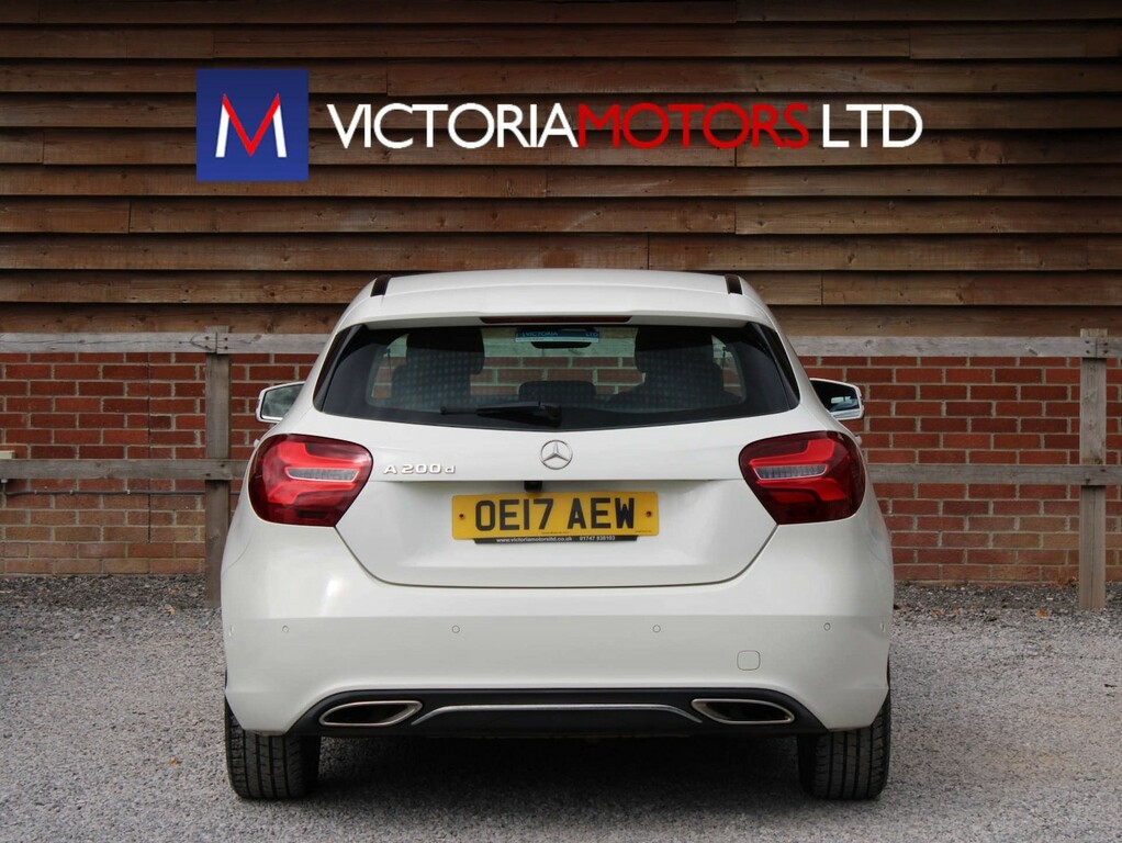Mercedes-Benz A Class A200d Sport Premium Plus Hatchback Manu White #3
