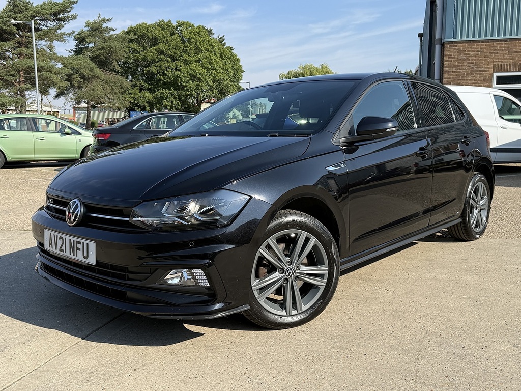 Volkswagen Polo 1.0 Tsi R-line Dsg U12290 Ulez AV21NFU Black #5