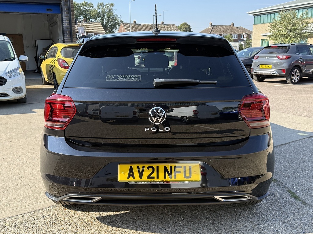 Volkswagen Polo 1.0 Tsi R-line Dsg U12290 Ulez AV21NFU Black #3