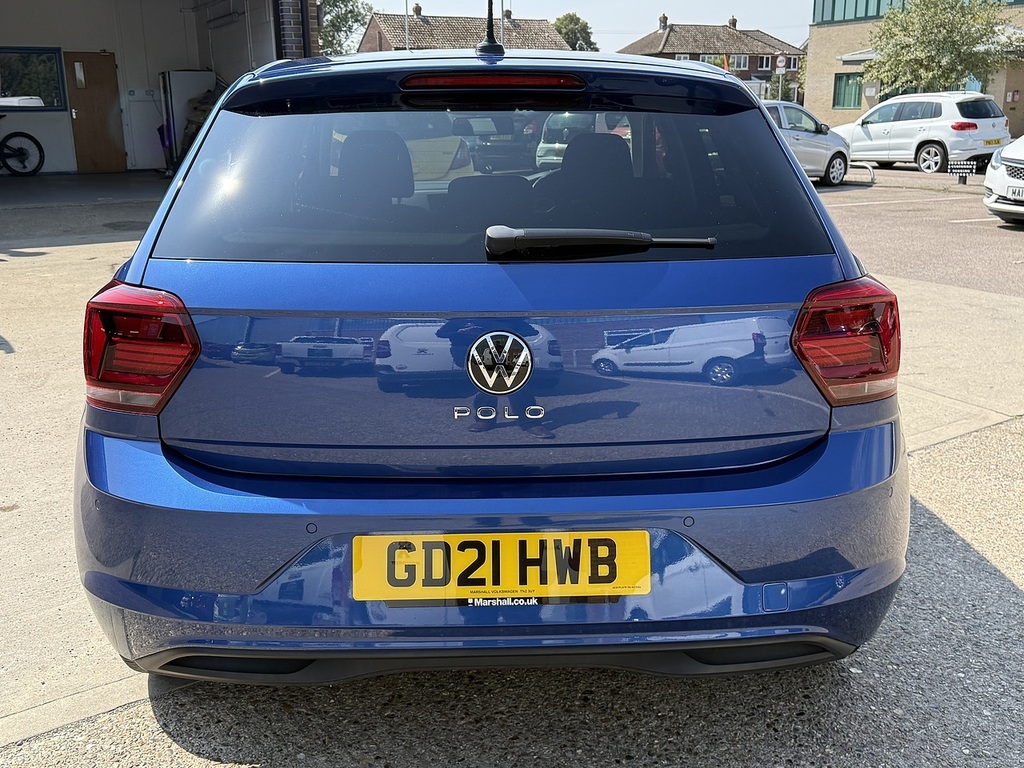 Volkswagen Polo 1.0Tsi Match Dsg U12291 Ulez GD21HWB Blue #3