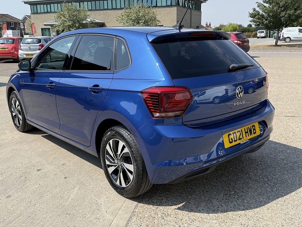 Volkswagen Polo 1.0Tsi Match Dsg U12291 Ulez GD21HWB Blue #4