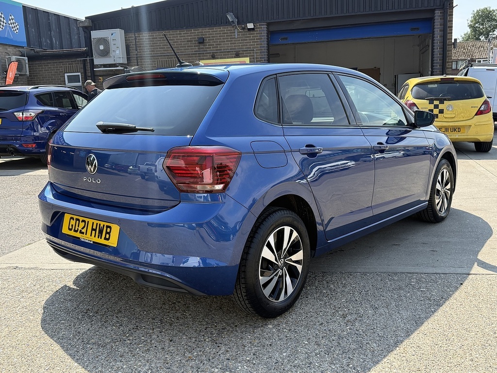Volkswagen Polo 1.0Tsi Match Dsg U12291 Ulez GD21HWB Blue #2