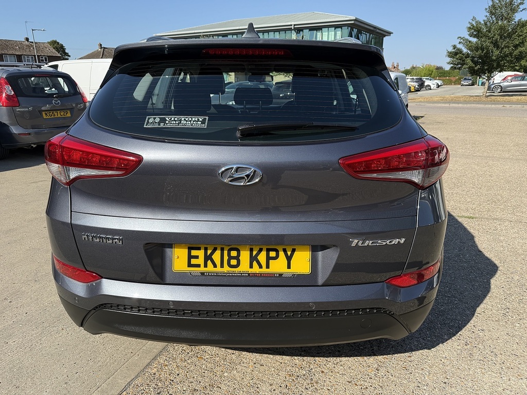 Hyundai Tucson 1.6 Gdi Blue Drive Se Nav U12292 Ulez EK18KPY Grey #5