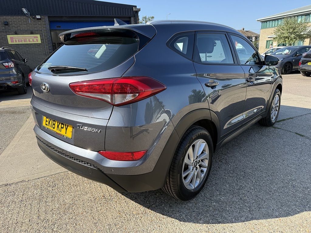 Hyundai Tucson 1.6 Gdi Blue Drive Se Nav U12292 Ulez EK18KPY Grey #2