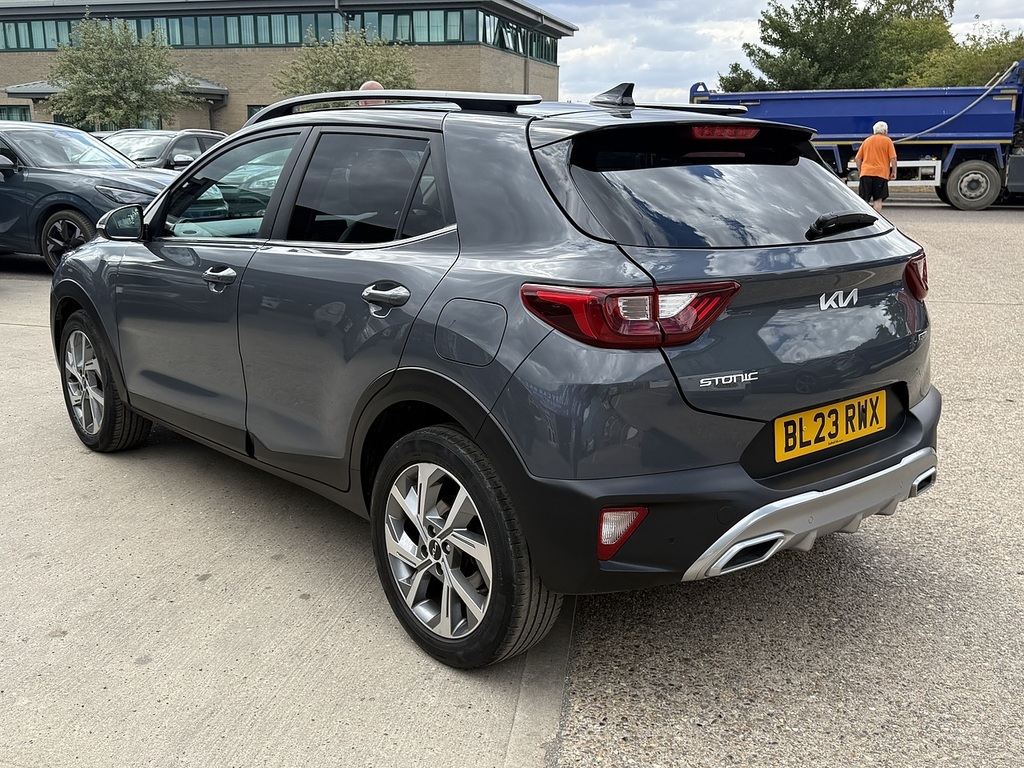 Kia Stonic Gt-line S Gdi Mhev 1.0T U12320 Ulez Grey #4