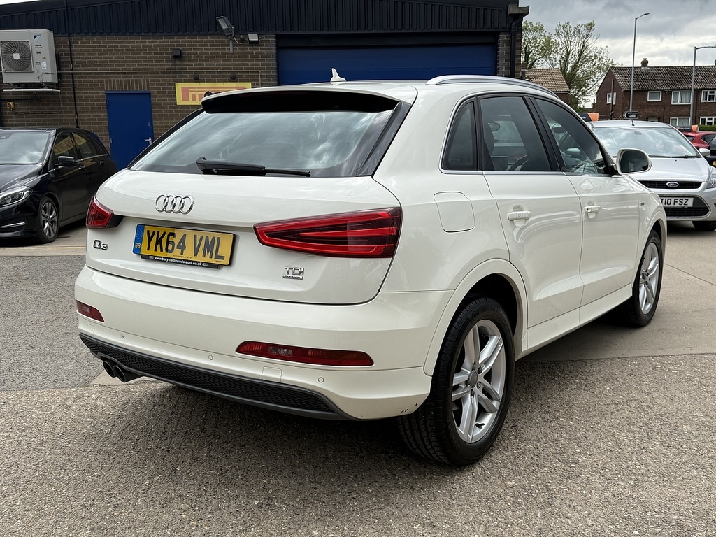 Audi Q3 2.0Tdi 140Bhp S-line Quattro U12198 White #2