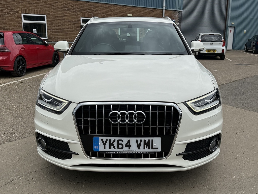 Audi Q3 2.0Tdi 140Bhp S-line Quattro U12198 White #6