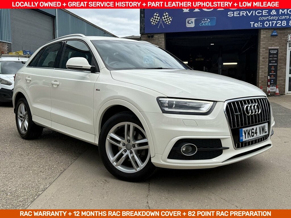 Audi Q3 2.0Tdi 140Bhp S-line Quattro U12198 White