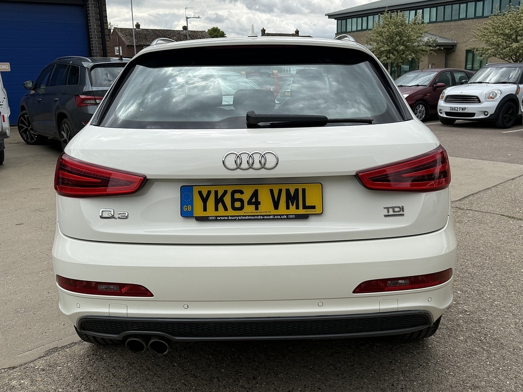 Audi Q3 2.0Tdi 140Bhp S-line Quattro U12198 White #3