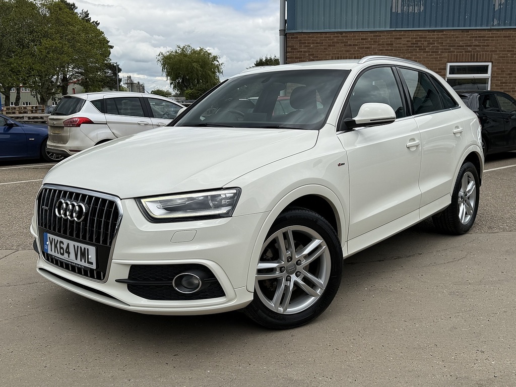 Audi Q3 2.0Tdi 140Bhp S-line Quattro U12198 White #5