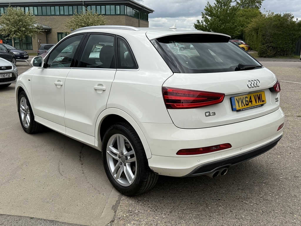 Audi Q3 2.0Tdi 140Bhp S-line Quattro U12198 White #4