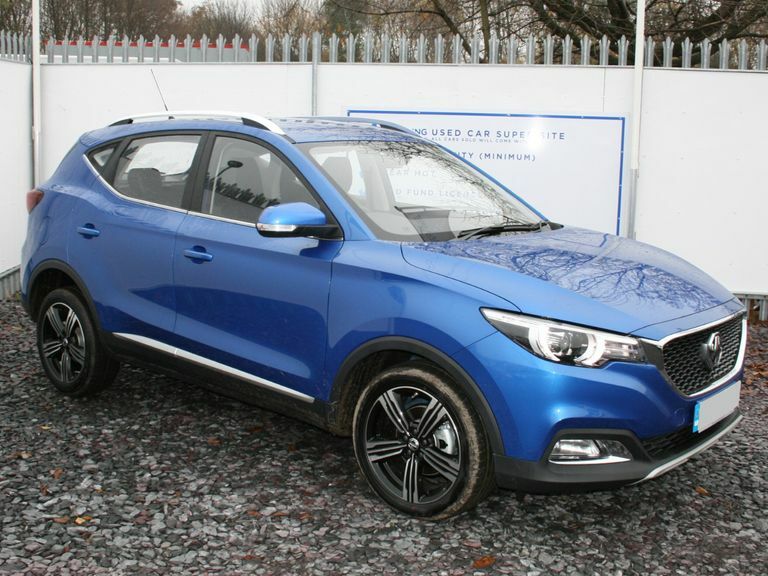 MG ZS Exclusive Blue #2