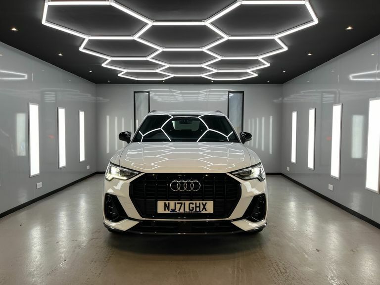 Audi Q3 Tfsi S Line Black Edition Mhev White #6