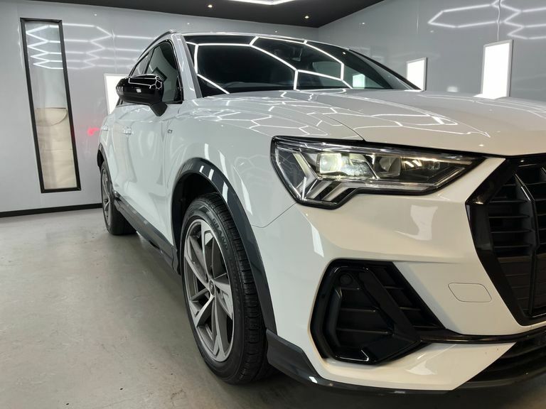 Audi Q3 Tfsi S Line Black Edition Mhev White #4
