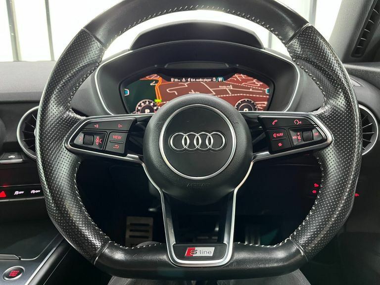 Audi TT 2.0 Tfsi Sport Roadster S Tronic Quattro Euro 5 S White #28