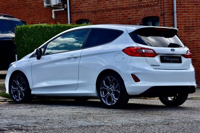 Ford Fiesta Ecoboost Gpf St-line Hatchback White #2