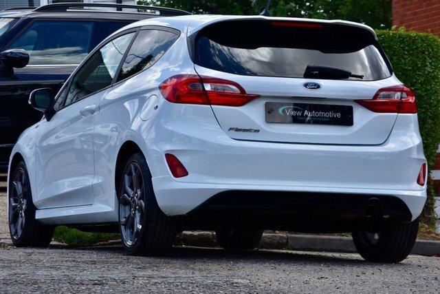 Ford Fiesta Ecoboost Gpf St-line Hatchback White #4