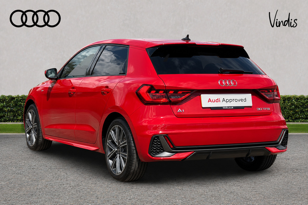 Audi A1 Audi A1 Sportback 30 Tfsi S Line S Tronic KJ26BHY Red #3