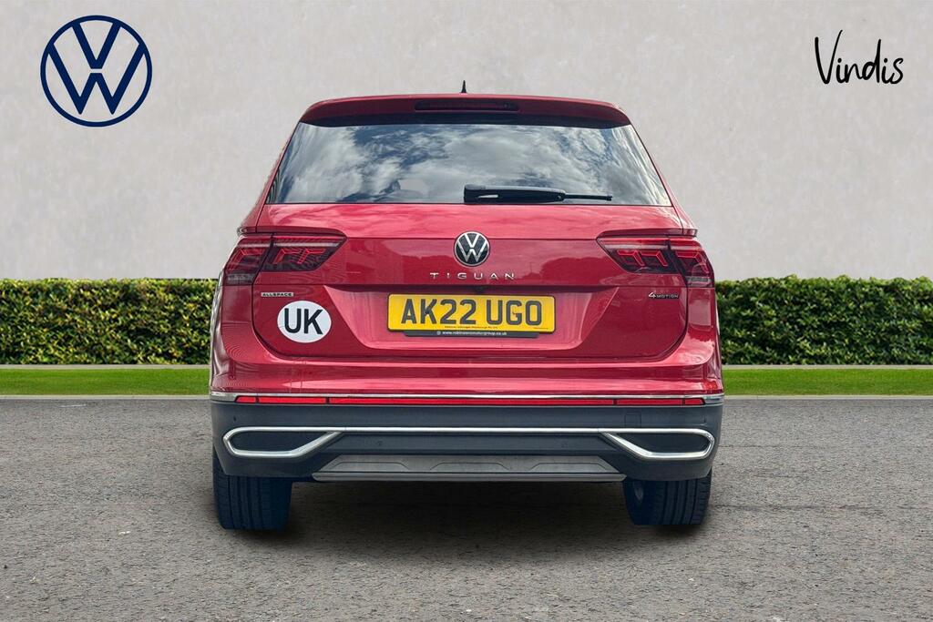 Volkswagen Tiguan Allspace Volkswagen Tiguan Allspace Elegance 2.0 Tsi 4Motio Red #4