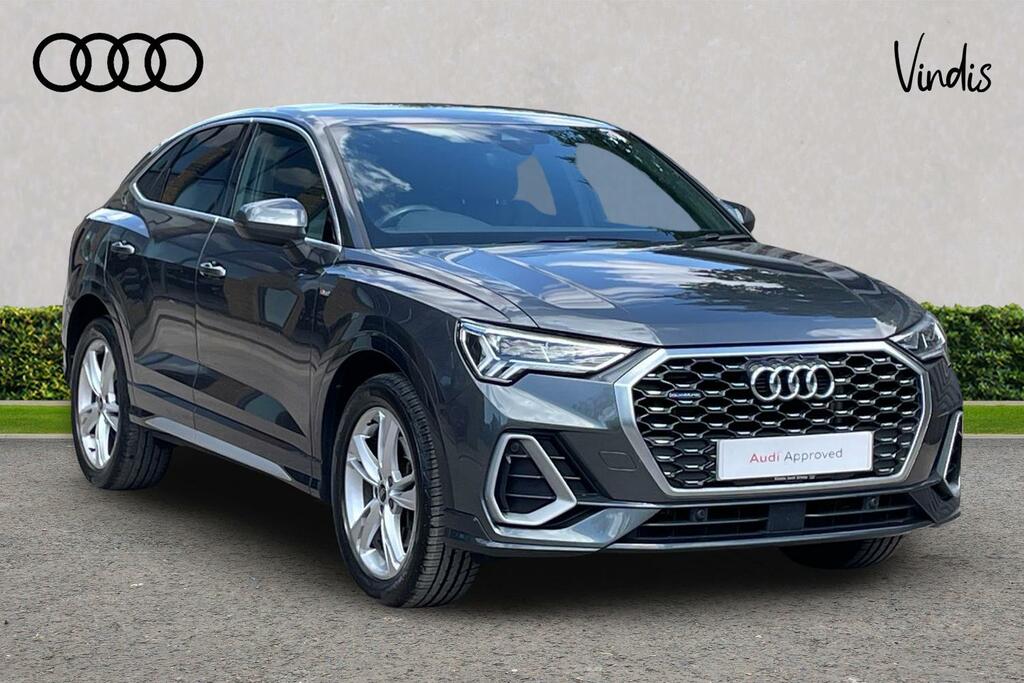 Audi Q3 Audi Q3 Sportback O S Line 40 Tdi Quattro 200 Ps KJ23LVF Grey