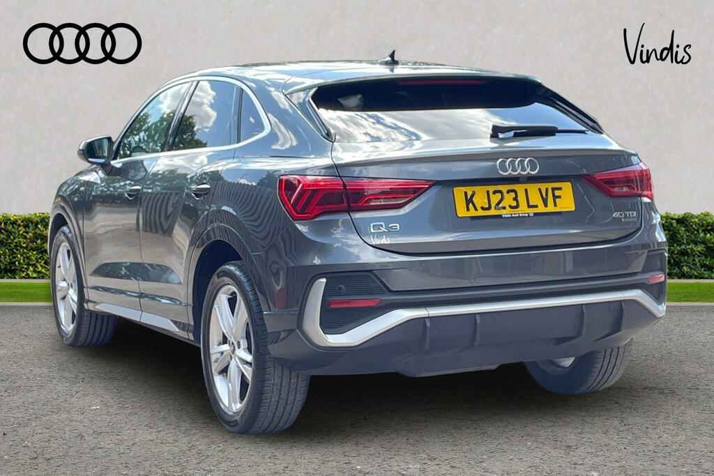 Audi Q3 Audi Q3 Sportback O S Line 40 Tdi Quattro 200 Ps KJ23LVF Grey #3